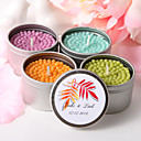 Personalized Round Tin Candle Favor - Maturity (More Colors)