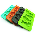 Funny Fish Bone Shaped Ice Tray Mold (Random Color)