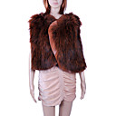 Genuine Hand Knitted Fashion Clothing With Sheepskin Leather Trim