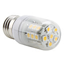 Lampadina LED a pannocchia, luce bianca calda E27 27x5050 SMD 3.5W 300LM 2800-3200K (230V)