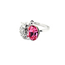  Fruchtform Kristall-Ring
