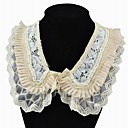 Women's Vintage Lace Edge Beaded Collar