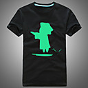 lumineuse quelques coton zombie conception t-shirt