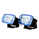 55W 3000K 1000-Lumen Car Fog Lights (Yellow Light, DC 12V, 1 Pair)