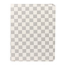 Сетка стиль вращения защитный кожаный чехол для нового Ipad (белый)