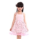 A-line Square Lace Girl Dress & Dance Dress With Bows