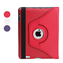 PU de protection en cuir cas orientable et épaissie et stand pour le nouveau iPad (couleurs assorties)
