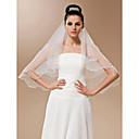 One-tier Tulle With Pearls Elbow Veil (More Colors)