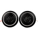500W Mini Car Speakers, Black, Pair, DC 12V