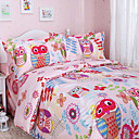 Happy Forest Full 4-Piece Duvet Cover Set