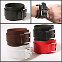 pulseira de couro moda