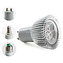 e27/e14/gu10 3-led 270lm 6000k luz blanca natural de la bombilla spot (85-265V)