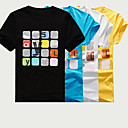 impressão de moda masculina t-shirt