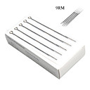 50 Pcs Sterile Stainless Steel Tattoo Needles 9RM