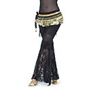 poliestere dancewear con pantaloni danza del ventre in pizzo per le signore