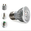e27/e14/gu10 3-led 270lm 6000k luz blanca natural de la bombilla spot (85-265V)