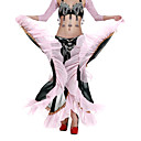 Dancewear Chiffon With Ruffles Performance Belly Dance Skirt For Ladies More Colors