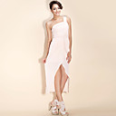 TS One-shoulder Slit Long Dress