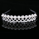 Gorgeous Imitation Pearls In Alloy Tiara