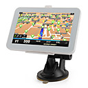 5 inch touchscreen auto GPS-navigator met een av-in