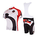 Kooplus - Quick Dry Mens BIB Short Cycling Sets(China Ink)
