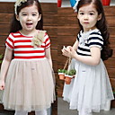 niñas princesa mangas vestido corto