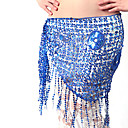 Dancewear Polyester With Sequins/Tassels Performance Belly Dance Hip Scarf For Ladies More Colors