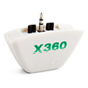 Dual Headset Headphone Microphone Converter for Xbox 360 (White)