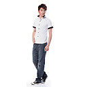 Simple Men's Short Sleeve Shirt
