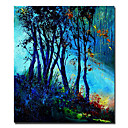 Hand-painted Landscape Oil Painting with Stretched Frame
