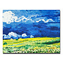 met de hand geschilderd beroemde olieverf met gestrekte frame van gogh