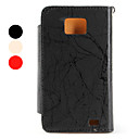 magneet pocket stijl beschermende PU lederen tas voor Samsung Galaxy i9100 (verschillende kleuren)