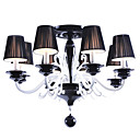 elegante metalen hanger verlichting met 8 lampjes