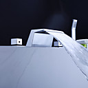 Contemporary Tub Faucet with Stainless Steel Spout + Hand Shower