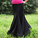 viscosa dancewear / tul con volantes falda moderna para damas
