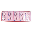 Black Natural Looking With White Diamond False Eyelashes(10 Pairs)