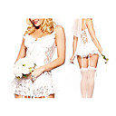 White Lace Polyester Mini