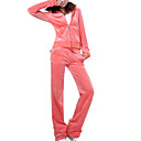 Velvet Long Sleeve Tracksuits Leisure Sports Wearable Fitness (Cap)