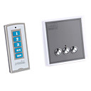 3-Gang Digital Wireless Remote LED Light Power Switch (180-250V)