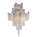 Luxuriant Aluminum Chandeliers with 6 Lights in G9 Bulb Base