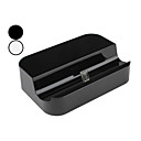 desktop vugge med lader for Samsung Galaxy og andre mobiltelefoner (assorterte farger)