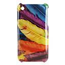 Colorida Carcasa de Diseño de Plumas para el iPhone 3G - 3GS (Colores Múltiples)