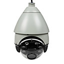 7 Inch Outdoor LED-Array IR Variable Speed Dome Camera(1/4" Sony Exview HAD CCD,30X optical zoom,520TVL)