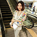 Printing Leopard Shoulder Pads Chiffon Sun Protection A Little Jacket