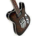 Derulo - Professional Mahogany Telecaster Electric Guitar with Bag/Strap/Picks/Cable/Whammy Bar
