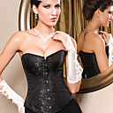 acrylique / élasthanne shapewear bustier corset à lacets