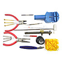18 Pieces Deluxe Wrist Watch Repair Tool Kit Set Case