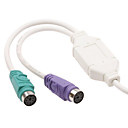 USB to PS2 Adapter With Fastener