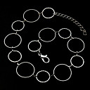 Elegant Alloy Circular Ring Design Anklet
