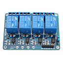 4 Ways Relay Module with Optocoupler